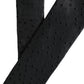 Black Polka Dot Silk Adjustable Men Tie