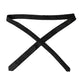 Black Fantasy 100% Silk Adjustable Tie
