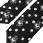 Black Heart Polka Dot Adjustable Tie