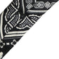 Black Patterned 100%Silk Adjustable Tie