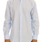 Elegant Light Blue Dress Formal Shirt