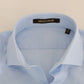 Elegant Light Blue Dress Formal Shirt