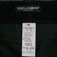 Chic Green Slim Fit Italian Jeans