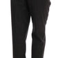Elegant Gray Straight-Leg Trousers