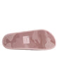 Pink Brocade Crystal Sandals Slides Beachwear Shoes