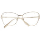 Gold Women Glasses Frame