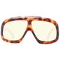 Brown Unisex Sunglasses