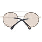 Gold Unisex Sunglasses