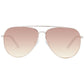 Rose Gold Men Sunglasses