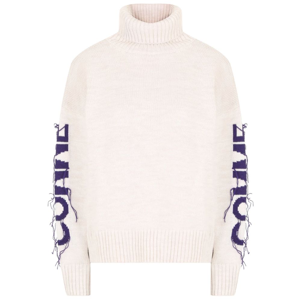 Beige Acrylic Sweater