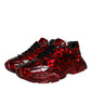 Red Leopard Daymaster Low Top Sneakers Shoes