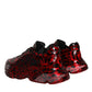 Red Leopard Daymaster Low Top Sneakers Shoes