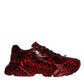 Red Leopard Daymaster Low Top Sneakers Shoes