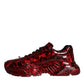 Red Leopard Daymaster Low Top Sneakers Shoes