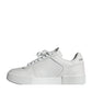 White Miami Leather Low Top Sneakers Shoes