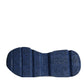 Blue White Daymaster Crochet Low Top Sneakers Shoes