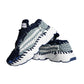 Blue White Daymaster Crochet Low Top Sneakers Shoes