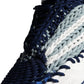 Blue White Daymaster Crochet Low Top Sneakers Shoes