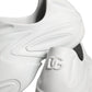 White Foiled Rubber Toy Low Top Sneakers Shoes