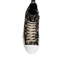 Multicolor Camouflage High Top Sneaker Shoes