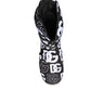Black Logo Nylon Padded Mid Calf Boots Shoes