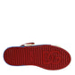 Multicolor Leather High Top Sneakers Shoes