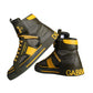 Army Green Lace Up High Top Sneakers Shoes