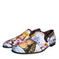 Multicolor Madonna Majolica Amalfi Men Loafers Shoes