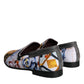 Multicolor Madonna Majolica Amalfi Men Loafers Shoes