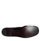 Black Lambskin Leather Men Ankle Boots Shoes
