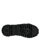 Black Lace Up Trekking Ankle Boots Men Shoes