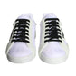 White Portofino Logo Low Top Trainers Sneakers Shoes