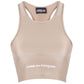 Beige Polyamide Tops & T-Shirt