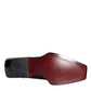 Black Calfskin Leather Derby Dress Men Shoes