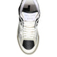 Black Silver Custom 2.Zero Low Top Sneakers Shoes