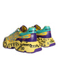 Multicolor Daymaster Hand Painted Men Sneakers Shoes