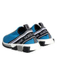 Blue Logo Low Top Sorrento Sneakers Shoes