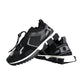 Black White Logo Sorrento Mens Sneakers Shoes