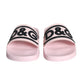 Black Pink Sandals Rubber Men Beachwear Shoes