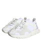Beige White Logo Sorrento Mens Sneakers Shoes