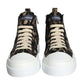 Multicolor Camouflage High Top Sneaker Shoes