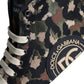 Multicolor Camouflage High Top Sneaker Shoes