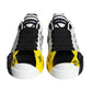 Multicolor Graffiti Leather Low Top Sneakers Shoes