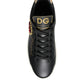 Black Portofino Sacred Heart Sneakers Shoes
