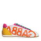 Multicolor Leather Logo Casual Sneakers Shoes