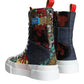 Multicolor Patchwork Logo High Top Sneakers Shoes