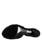 Black Keira Cordonetto Heels Slides Shoes