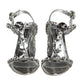 Silver Crystals High Heels Sandals Shoes
