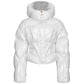 White Nylon Jackets & Coat