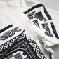 White Graphic Print Cotton Crew Neck T-shirt